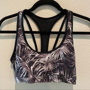 Tropical sports bra